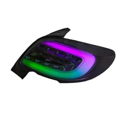 چراغ خطر پژو 207 مولتی‌کالر اسپرت LED چندرنگ