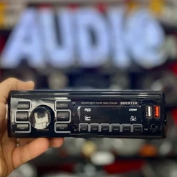 ضبط دوفلش بلوتوث‌دار شارژردار چهار خروجه فول امکانات USB، AUX، FM