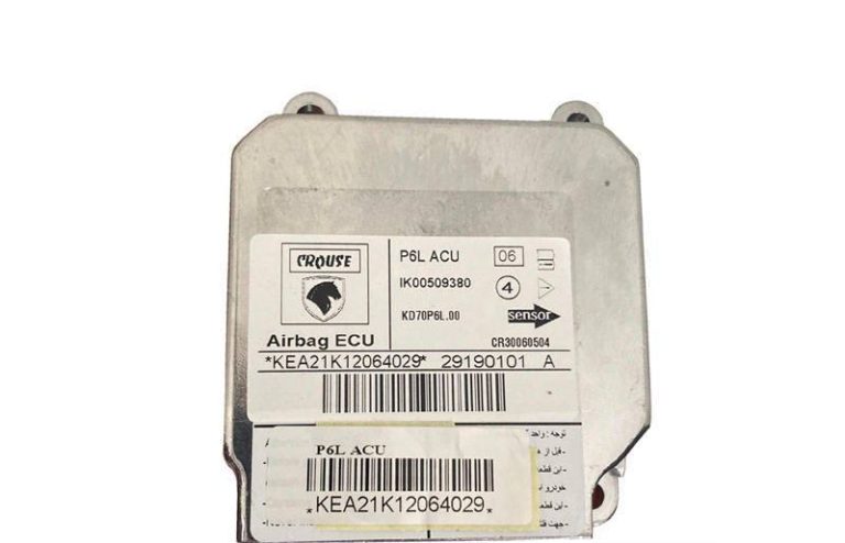ایسیو ایربگ پژو 206 مدل 3480 SPM شرکتی اصلی یونیت کنترل ایربگ